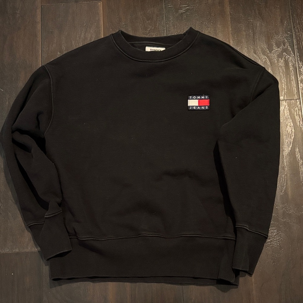Tommy Hilfiger Black Crewneck Sweater